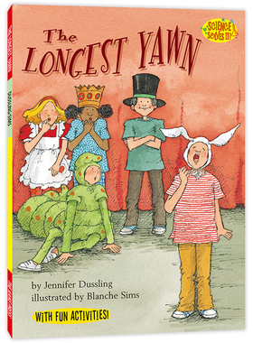 科学全知道：超级大哈欠 Science Solves  It! : The Longest Yawn小学科学课辅助读物 英语读物 美国原版 少儿科普  正版