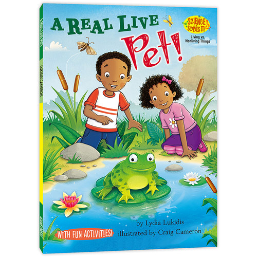 科学全知道：想要一个宠物Science Solves It! : A Real Live Pet!小学科学课辅助读物 英语读物 美国原版 少儿科普  正版