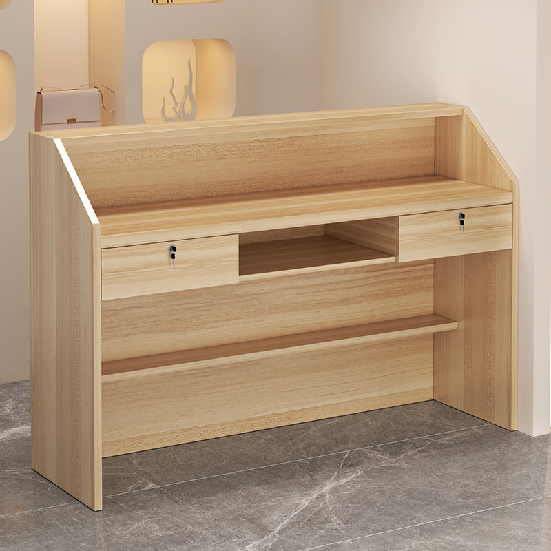 简易收银柜台柜台店铺小型前台接待台超市商用餐饮轻奢高级感吧台,商业/办公家具,收银台,淘宝优惠券,粉丝福利购,淘宝优惠卷