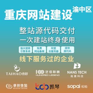 重庆渝中区网站建设开发定制 企业网站搭建设计官网 外贸站架设