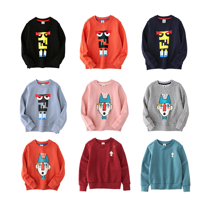 童装卫衣女宝宝全棉洋气