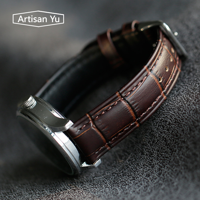 禹匠小牛皮快拆针扣表带