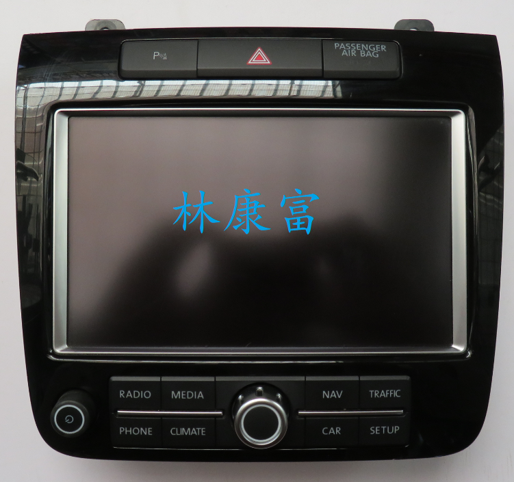 大众途锐RNS850原厂音响CD DVD导航主机8寸液晶显示屏幕控制面板