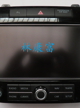 大众途锐RNS850原厂音响CD DVD导航主机8寸液晶显示屏幕控制面板