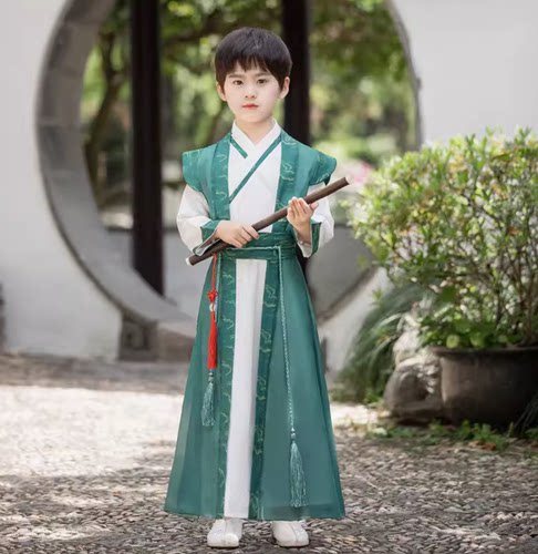 男童汉服夏季国风唐装