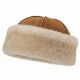 冬季 高品质澳洲羊皮抗寒保暖皮毛一体蒙古帽男女加厚休闲羊皮帽子