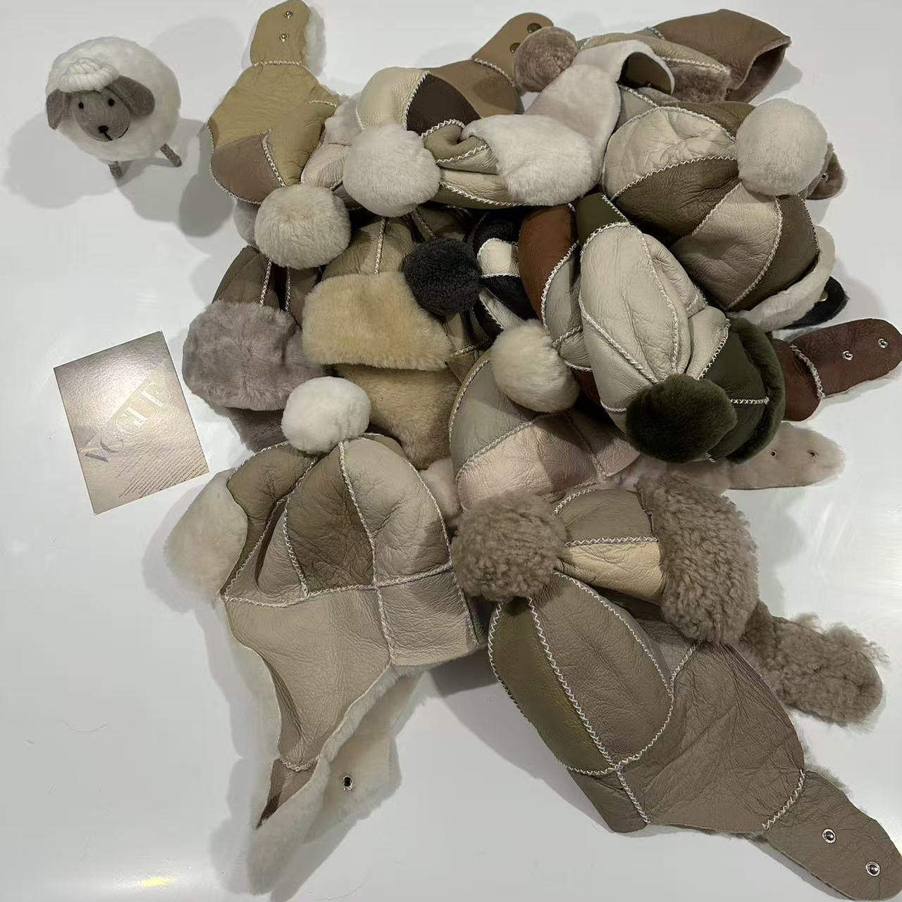 韩系手工编织创意羊毛帽