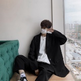 19XZ03-P128-控148港风2025秋装新西服男套装休闲宽松大码，男装西服，星座213