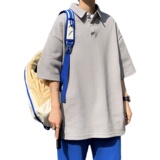 XZ213-19D61-P45控58港风大码高品质加厚POLO衫多色夏季主推，男装Polo衫，星座213