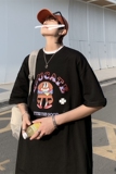 XZ213-21D06-P25控38港风大码印花卡通夏T恤，男装T恤，星座213
