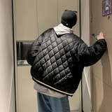 XZ213-JY50-P98控128菱形格加厚棉衣棒球服主推差价足！，男装棉衣，星座213