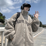 XZ213-MY39-P138控158港风大码刺绣夹棉加厚刺绣十字架立领棉服，男装棉衣，星座213