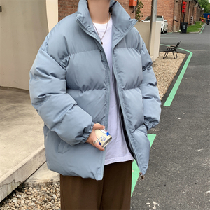 XZ213-MY20-P70控88港风大码纯色加厚棉服 现货五万件 持续出货！图片