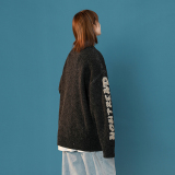 XZ213-19MY06-P65控88高质量加厚毛衣大码中性秋冬宽松圆领毛衣，男装针织衫/毛衣，星座213