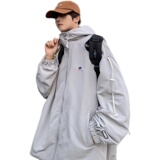 XZ213-19JK37-P88控108大码抽绳连帽夹克外穿，男装夹克，星座213