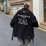 XZ213-19JK42-P108控128刺绣大码夹克中性个性织带，男装夹克，星座213