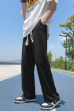 XZ213-DK04-P45控58夏季冰丝裤港风大码，男装休闲裤，星座213