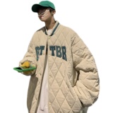 JY50-P108控128-菱形格加厚棉衣不缺货！，男装棉衣，星座213