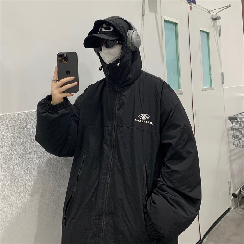 XZ213-MY31-P128控148港风大码加厚冲锋衣棉服防水防风高品质,男装夹克,星座213