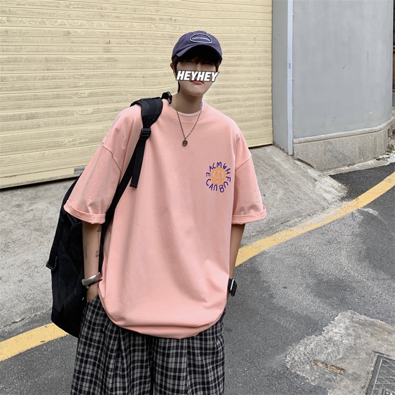 XZ213-19D91-P25控38大码创意印花宽松T恤潮流男短袖,男装T恤,星座213