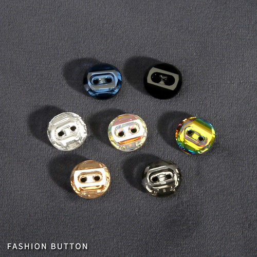 松香衬衫衬衣纽扣水钻送针线