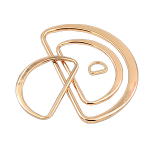 金属圆环纽扣鞋子帽子包包衣服装饰五金配件辅料圆圈背带环扣钮扣