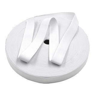 8纱加厚松紧带黑白色弹力松紧带家用裤腰带松紧绳细扁像皮筋辅料