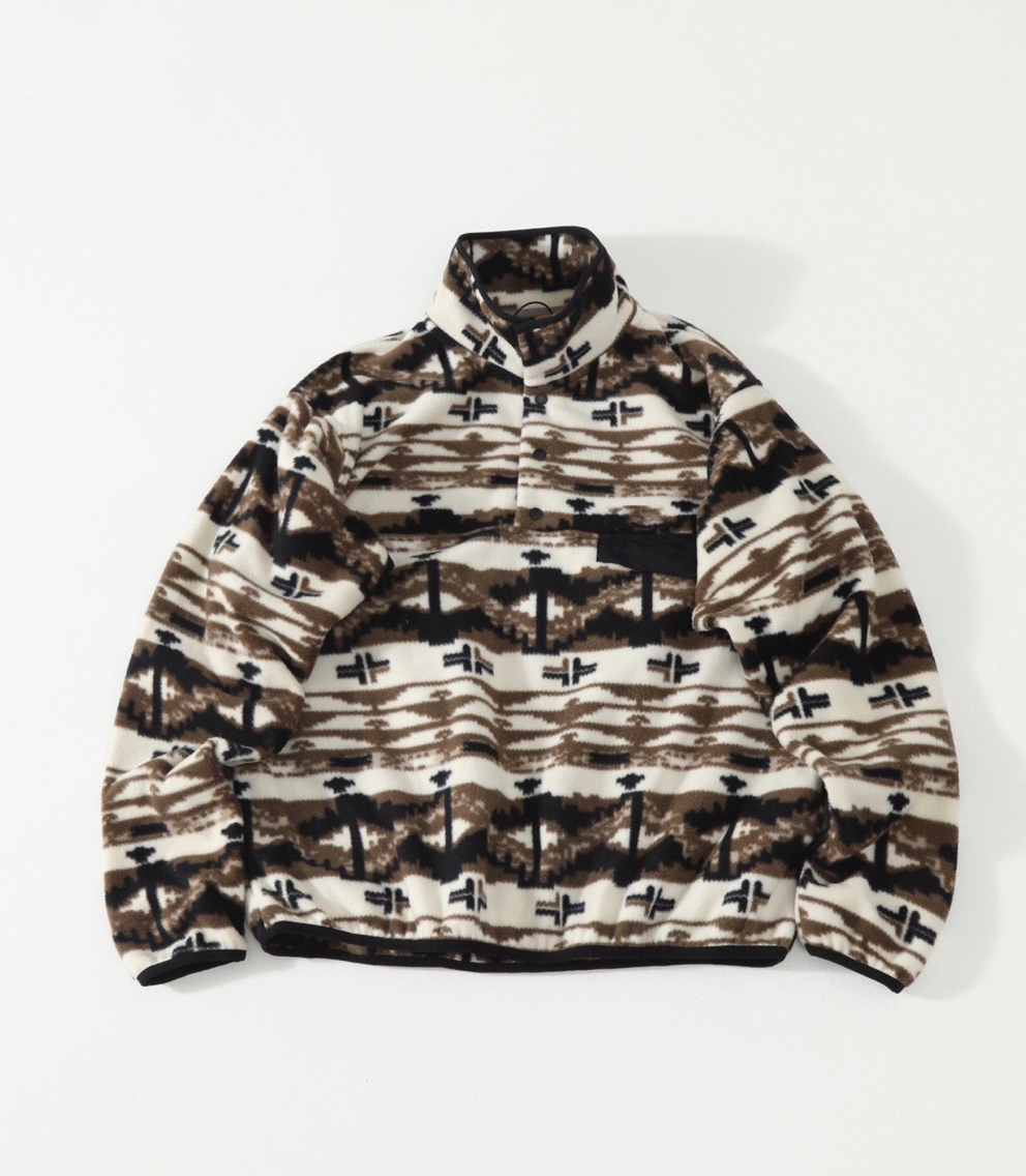 波西米亚彩色扎染抓绒衣内胆立领半开衫摇粒绒保暖夹克复古着男女