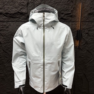 全身压胶防风防雨连帽冲锋衣外套男女户外登山风衣夹克专业全天候