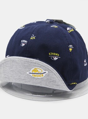 嘟嘟啦儿童软檐棒球帽1-4岁春秋季男女童遮阳帽子宝宝防晒鸭舌帽