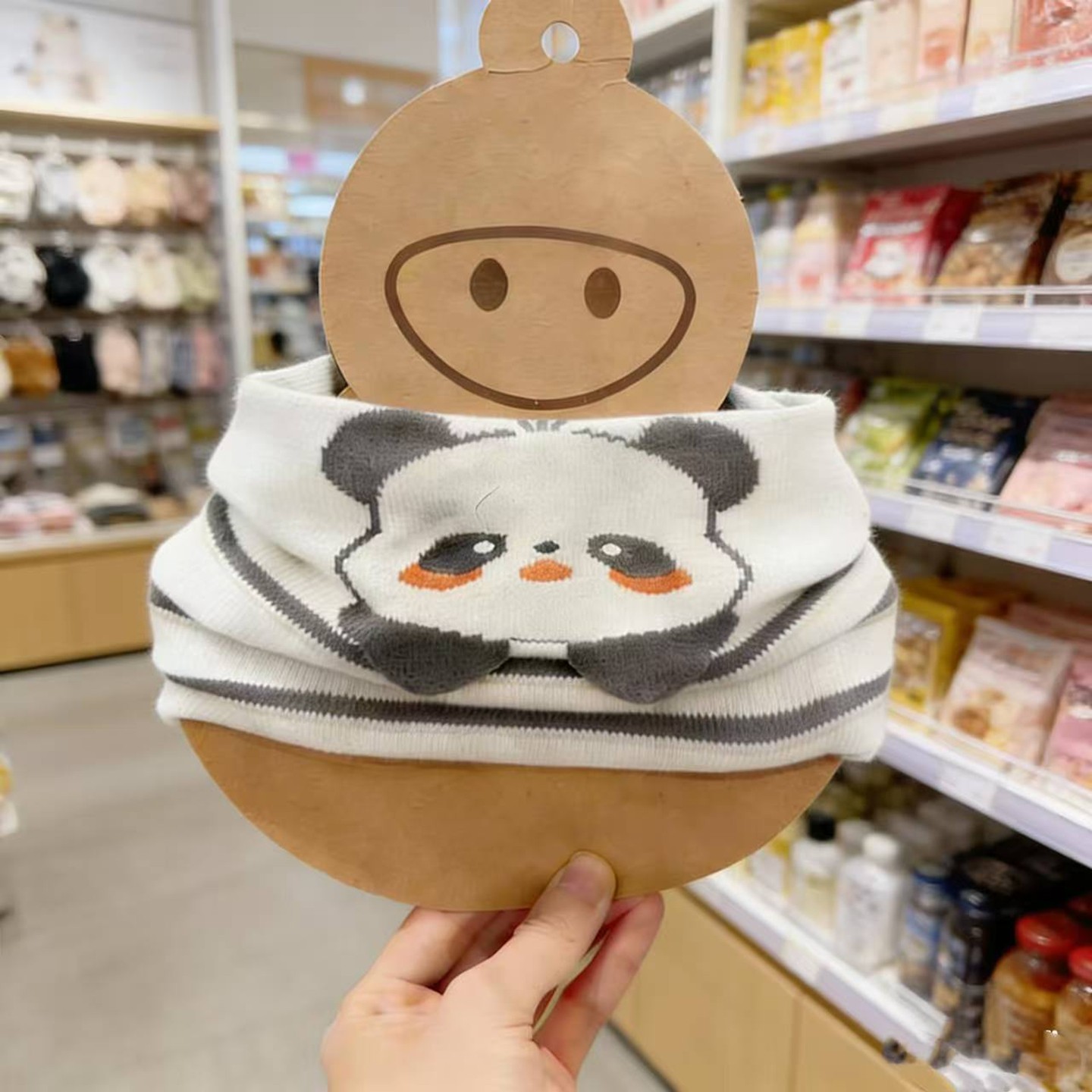 儿童围脖秋冬男女宝宝围巾防风保暖护颈脖套可爱超萌卡通围脖