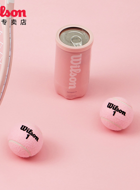 Wilson威尔胜2025款樱花粉蛇年限定网球初学训练用球专业比赛网球