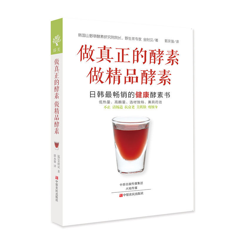 做真正的酵素 做精品酵素1 日韓減肥瘦身保健美顏養生抗衰老 蔬菜水果綠汁在家制作DIY健康飲品方法做法步驟教程入門指南正版暢銷