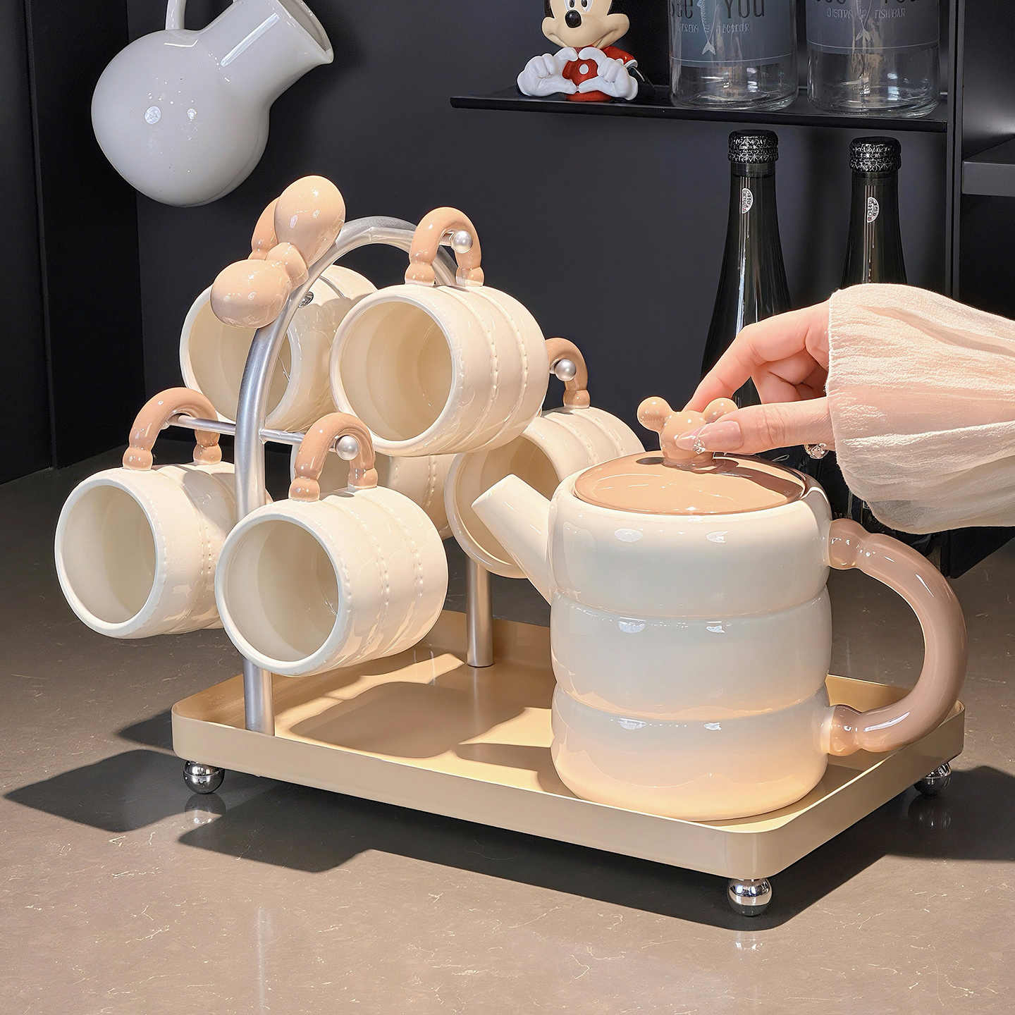 颂家乐乔迁新居茶具客厅杯子套装