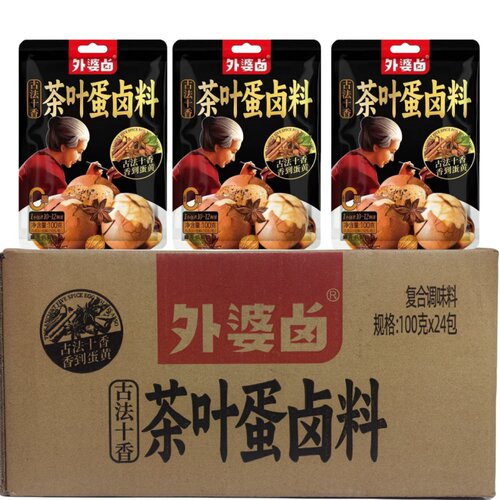 外婆卤茶叶蛋卤料100克整箱商用