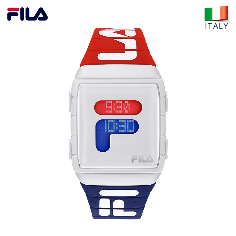 fila官方专卖斐乐手表防水电子表男女情侣表学生潮流运动腕表105