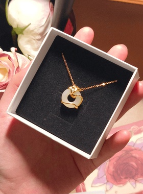 何其有幸和和田玉项链轻奢新中式七夕礼盒套装高级感送女朋友礼物