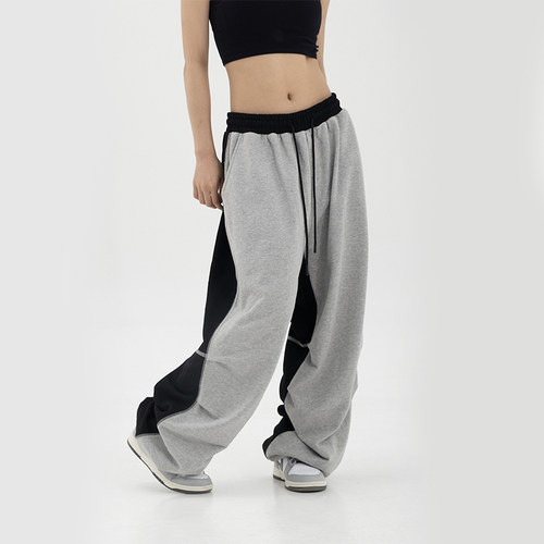 ukeeu宽松街头长裤卫裤