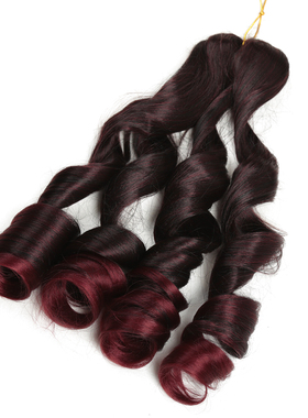 Pre Strentched Wavy Braids French Curl Braiding hair 75g