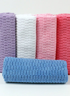 韩国进口3040微纤维家务清洁抹布5枚套装30*40cm正品批