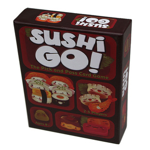 寿司狗桌游sushi go!家庭轻松欢聚中文亲子益智儿童玩具游戏卡牌