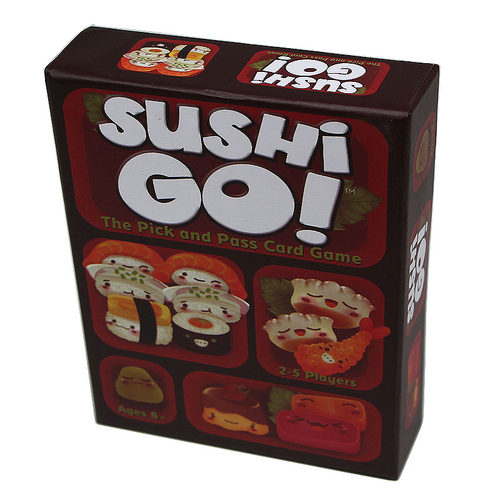 寿司狗桌游sushi go!家庭轻松欢聚中文亲子益智儿童玩具游戏卡牌 - 封面