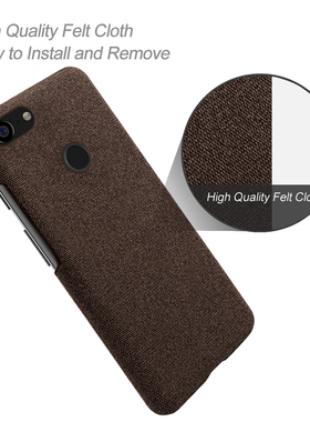 google pixel 3xl手机壳布纹适用谷歌pixel3保护套布面防摔透气壳