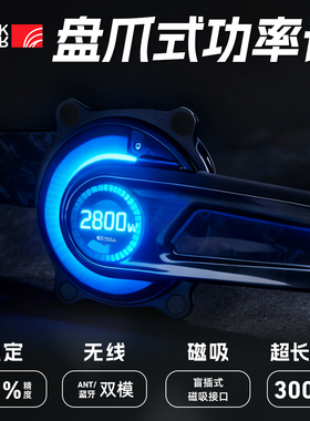 Thinkrider智骑盘爪功率计碳纤维曲柄套装公路自行车高精度功率计