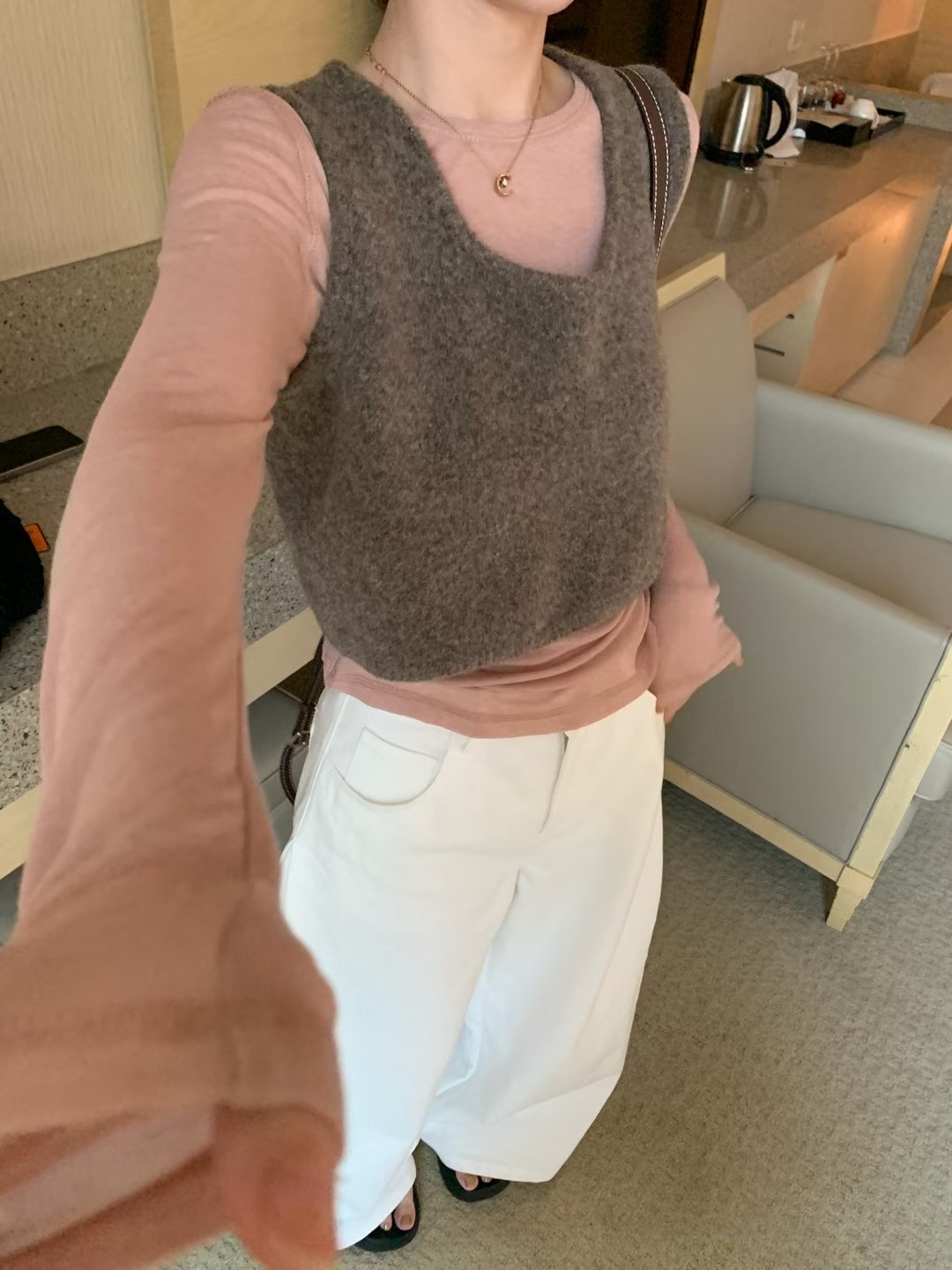 FOCUSE 2025秋季新款韩版时尚百搭显瘦羊毛背心