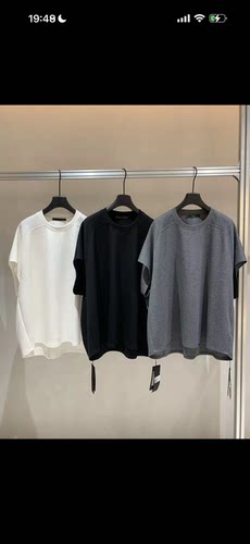 WEIP2026夏季新款简约百搭短袖T恤