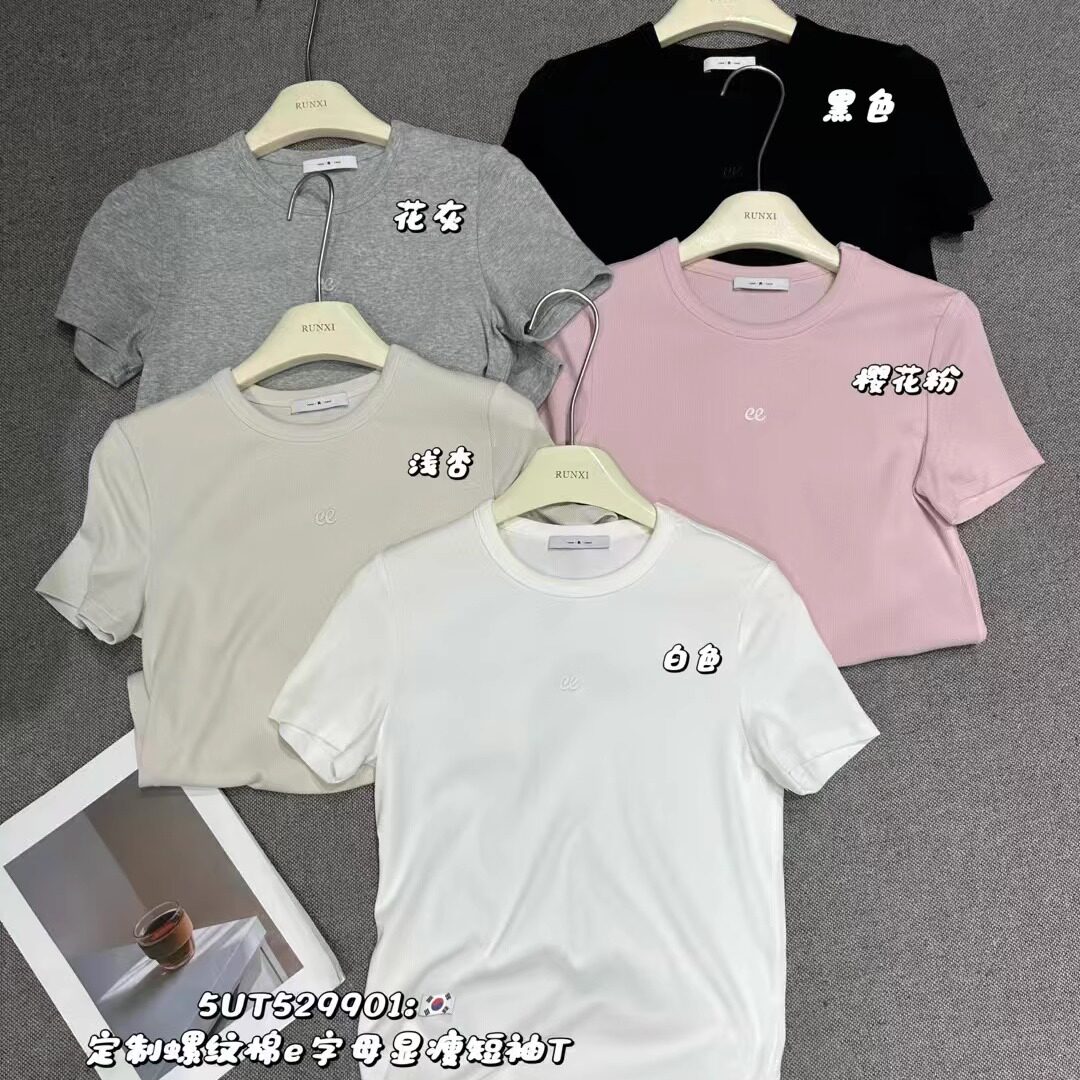 闰熙家9901小版型短袖T恤女