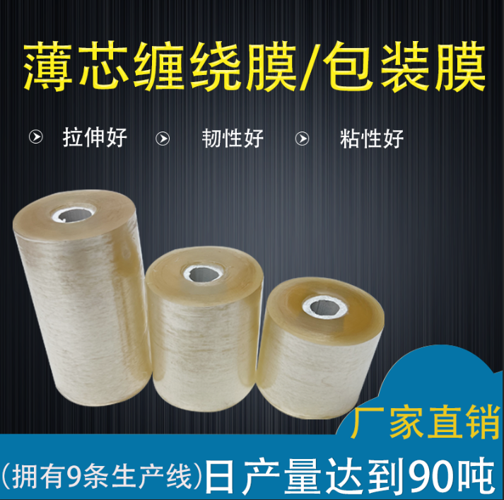 静电厂家直销铝型材不锈钢缠绕膜