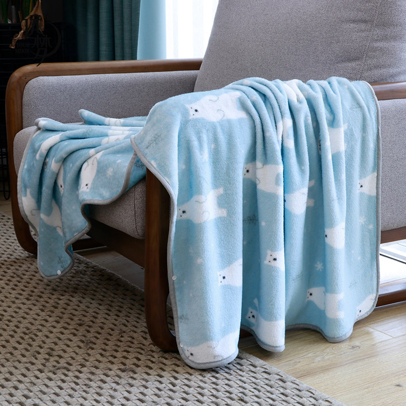 远梦休闲毛毯盖毯午睡毯空调毯沙法毯子薄款夏季春秋毯子冬厚毯