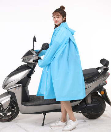 雨衣女成人韩国时尚徒步学生单人男骑行电动电瓶车自行车雨披儿童